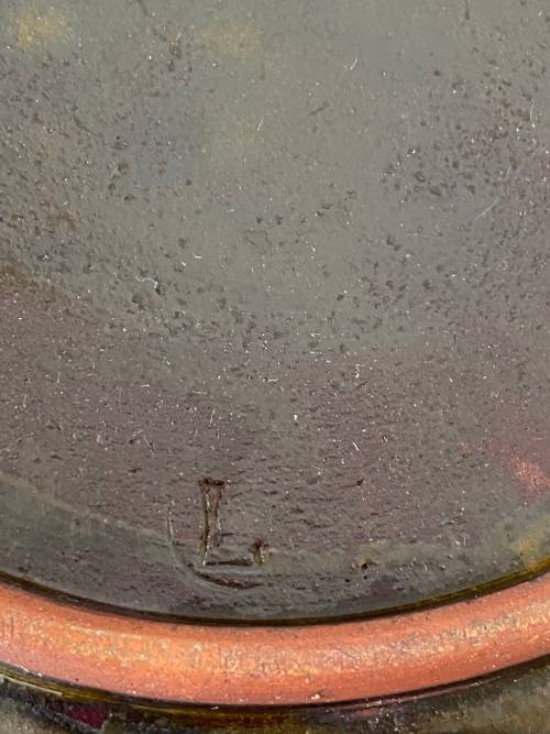 LIEBERMANN SA SIGNED POTTERY LARGE MIXING BOWL