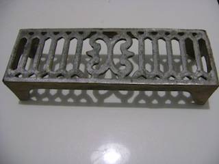 Air Brick Grey Metal