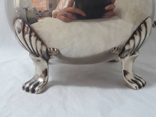 Vintage silver plate water pitcher