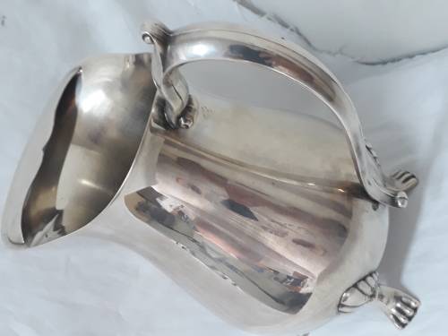 Vintage silver plate water pitcher