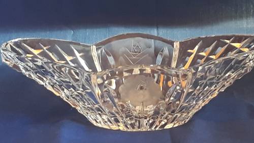 Vintage crystal bowl