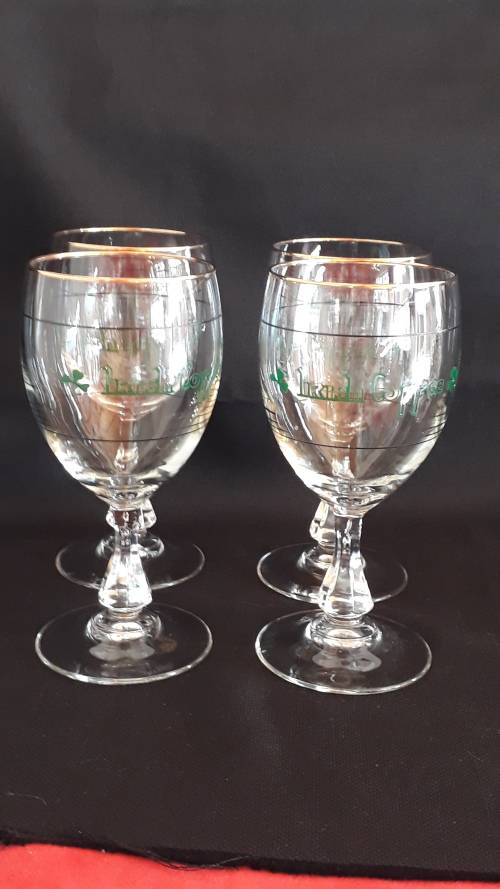 Vintage Irish Coffee glasses