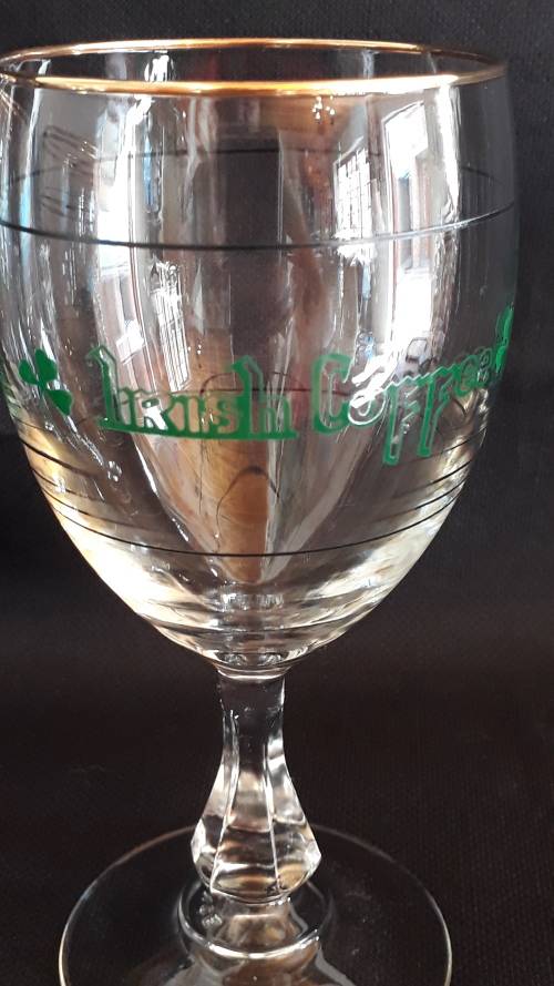 Vintage Irish Coffee glasses