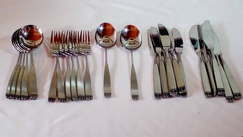 Vintage Japanese stainless steel flatware