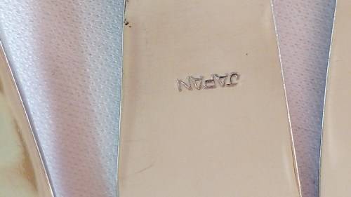 Vintage Japanese stainless steel flatware