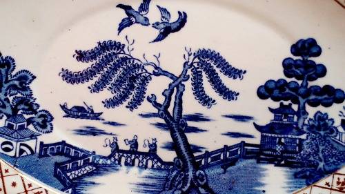 Vintage Booths `Real Old Willow` plate