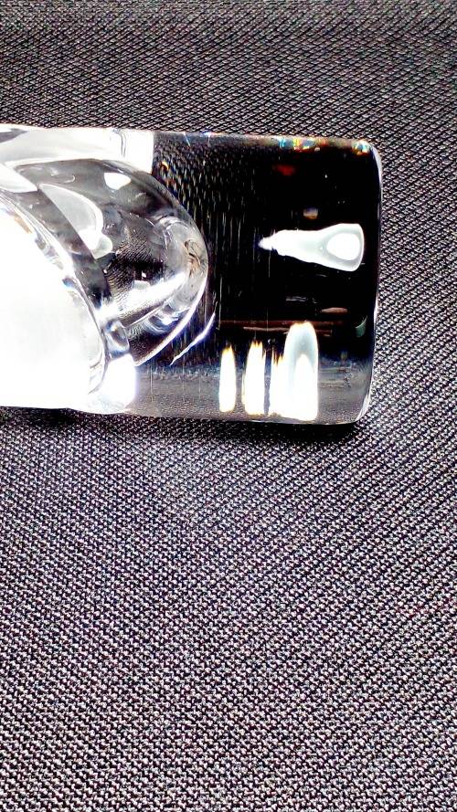 Vintage crystal vase