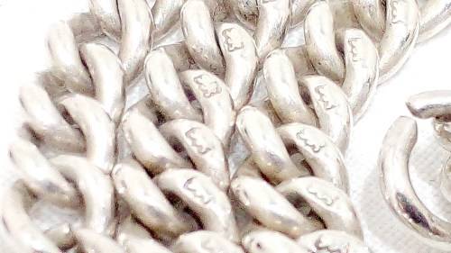 Antique J.S sterling silver pocket watch fob