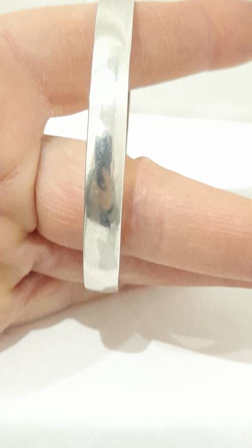 Sterling silver bangle