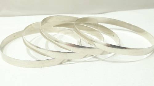 Sterling silver bangles