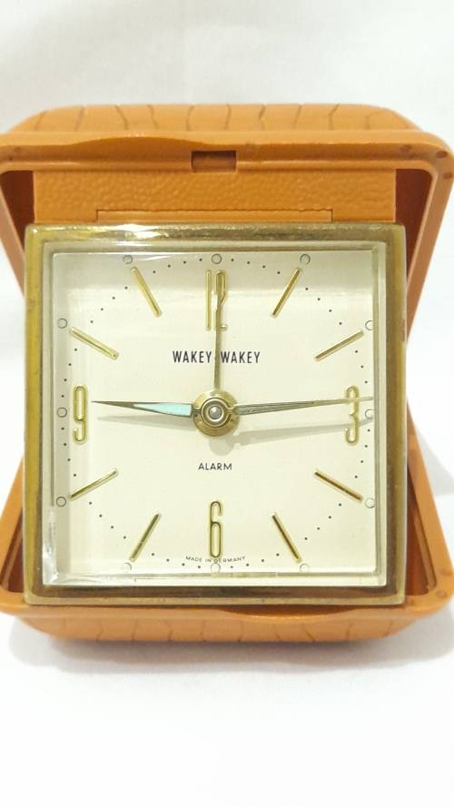 Vintage Wakey Wakey Travel alarm clock