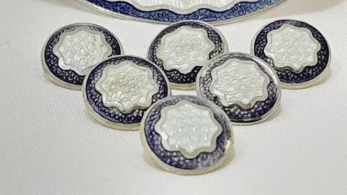 Antique Levi & Salaman sterling silver set