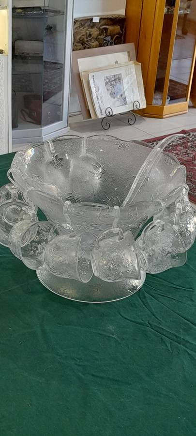 Vintage Pachira punch bowl
