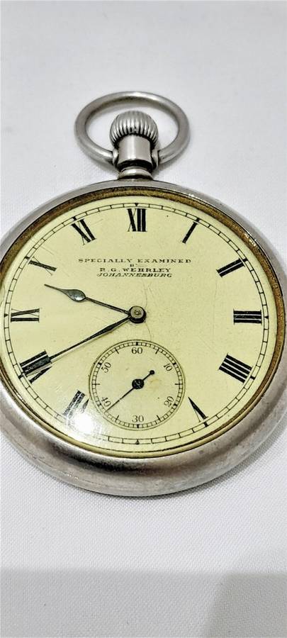 Antique Elgin National Watch co pocket watch