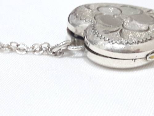 Sterling silver heart locket