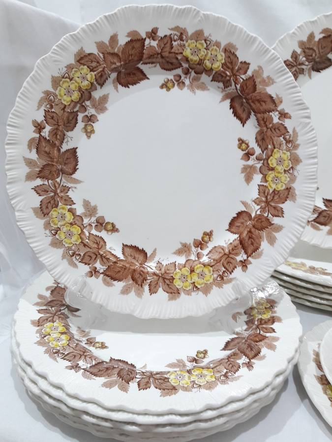 Vintage Wedgwood `Wildbriar` dinnerset