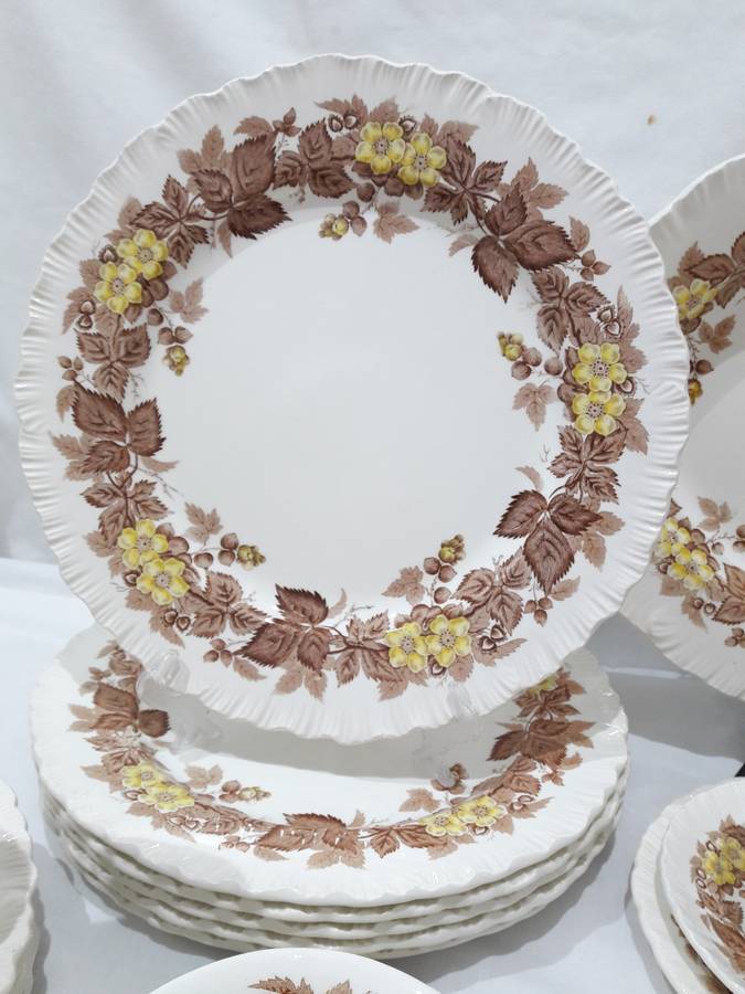 Vintage Wedgwood `Wildbriar` dinnerset