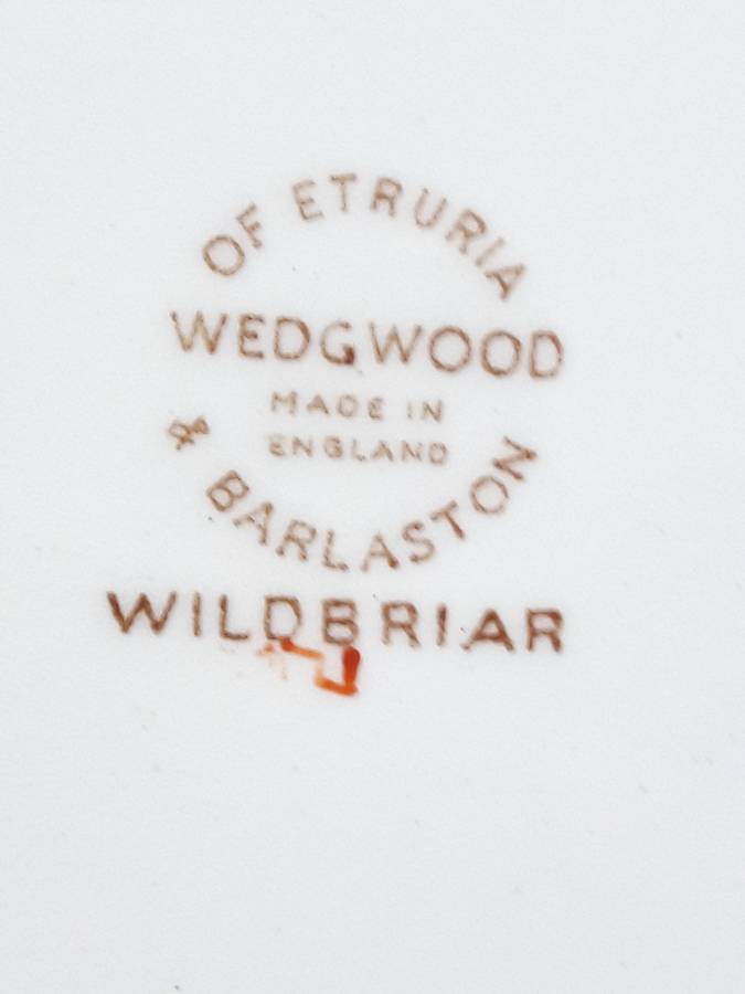 Vintage Wedgwood `Wildbriar` dinnerset