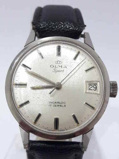 Vintage Olma Sport men`s windup watch