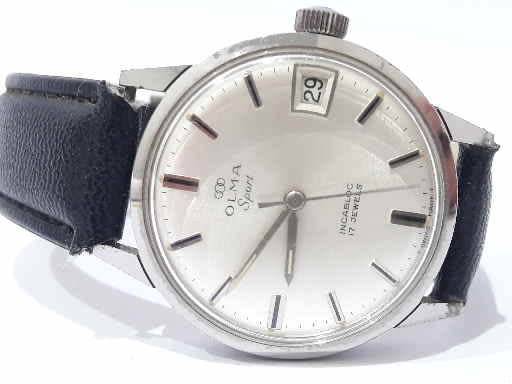 Vintage Olma Sport men`s windup watch