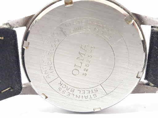 Vintage Olma Sport men`s windup watch