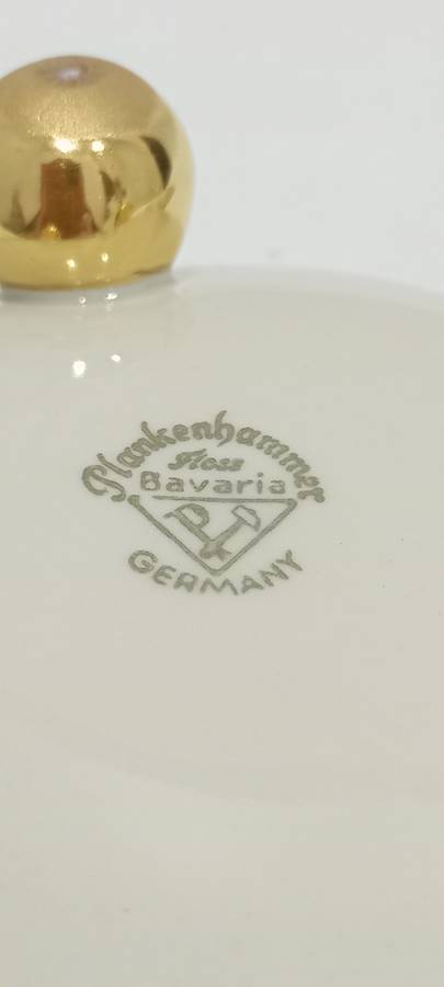 Vintage Plankenhammer `Floss` bon bon dish