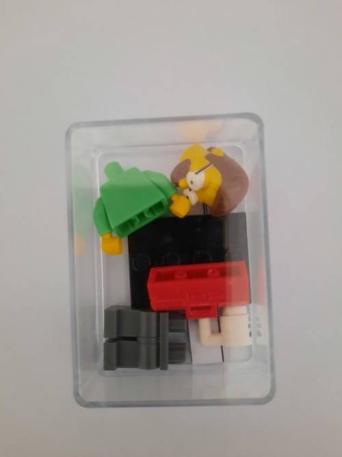 Lego Ned Flanders (inc display box and plate)