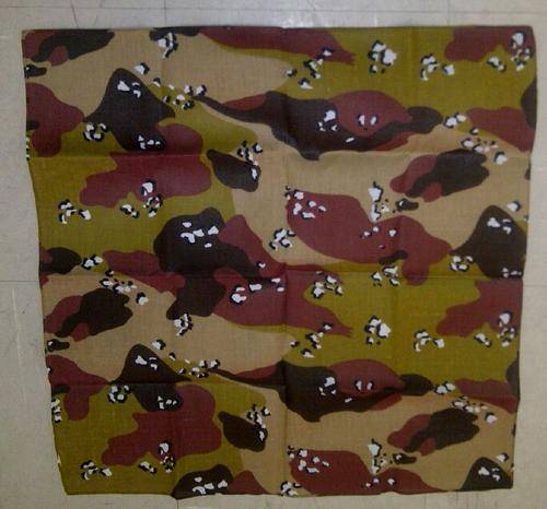 Bandana Camouflage cotton bandanna