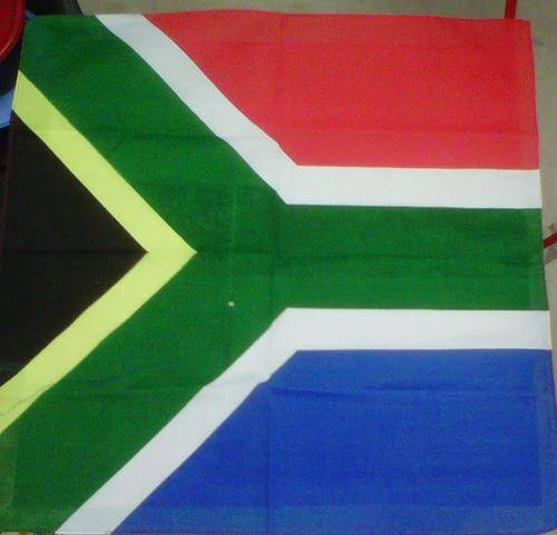 Bandanna SA Flag bandana South African cotton banadana scarf 55cm x 55cm