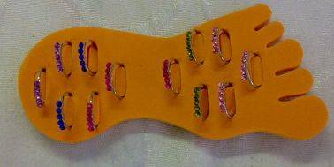 Fill a Box Promotion karas - Toe Rings 12 pc