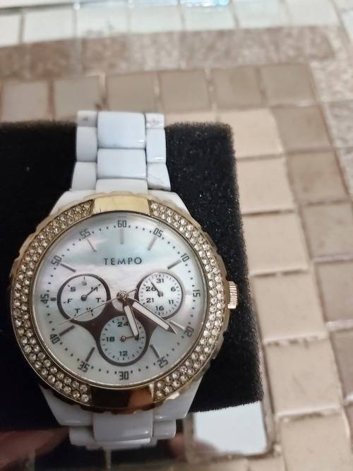 Ladies Tempo watch white