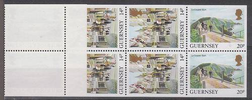 Channel Islands 1989 Booklet Pane (301;308 + 310) **