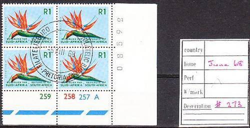 1967-71 C/B A SACC 273 cto