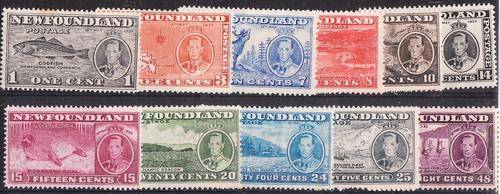 King George VI Newfoundland 1937 (11) * mm