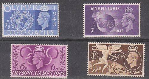 King George VI 1948 (4) ** Olympic Games.