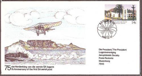 1986 COMM/C cto 75th anni. AIRMAIL