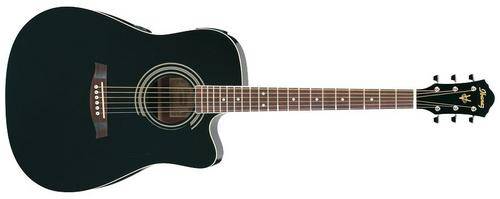 Ibanez V72ECE - BK Acoustic/Electric Guitar