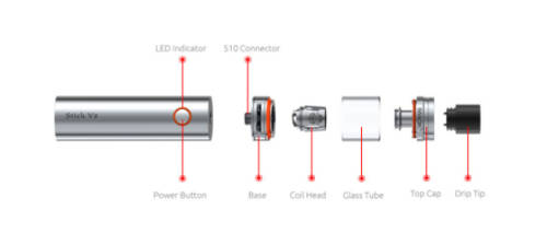 SMOK STICK V8 KIT (BLACK) - NEW & SEALED