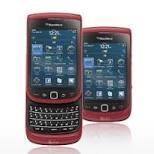 Red Blackberry torch 9810