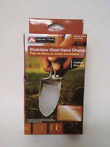 High Quality Thick Steel Folding Hand Shovel With Pouch X 2