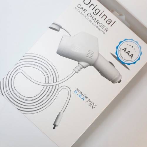 Very High Quality Original Car Charger With Micro USB Connector