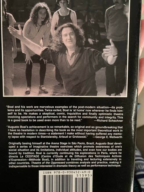 Theatre of the Oppressed by Augusto Boal