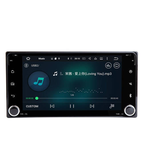 TOYOTA HILUX/FORTUNER ANDROID RADIO WITH GPS AND REAR VIEW CAMERA