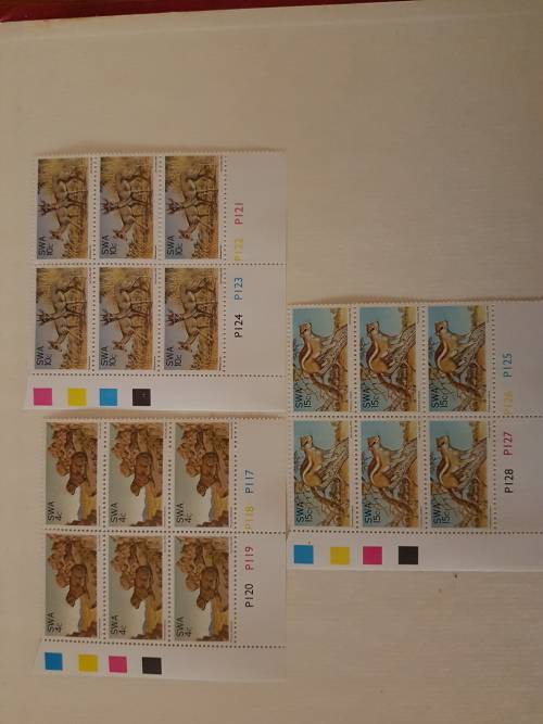 SWA 1976 Nature Conservation in Control Blocks of 6 MNH