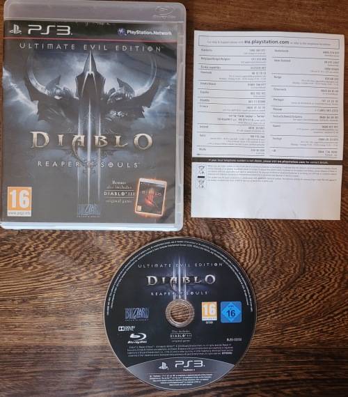 Diablo III Ultimate Evil Edition - PS3 - Complete