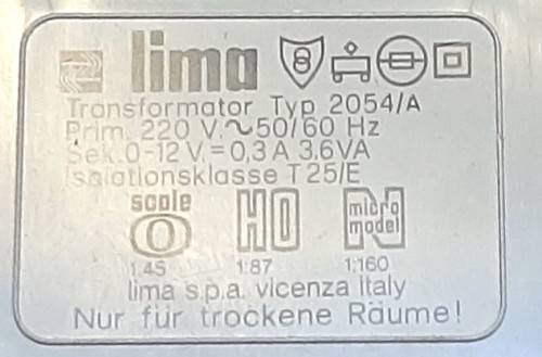 SAR Lima transformer new in box