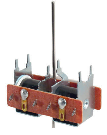 Peco point motor with extended pin plus mounting plate