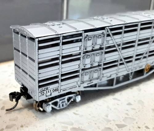 SAR SARM Sheep wagon with Kadee couplers boxed