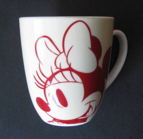 RETRO DISNEY "MINNIE MOUSE" PORCELAIN COFFEE MUG BY CHURCHILL. NO CHIPS.
