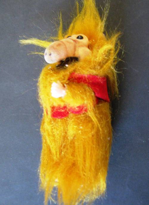 VINTAGE DOLL OF "ALF", THE EXTRA-TERRESTIAL FROM THE PLANET OF MELMEK. FROM THE POPULAR TV SHOW.